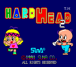 Hard Head II (ARC)   © SunA 1991    1/3