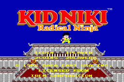 Kid Niki: Radical Ninja (ARC)   © Irem 1986    1/3