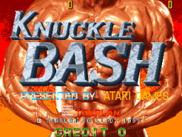 Knuckle Bash (ARC)   © Toaplan 1993    1/6