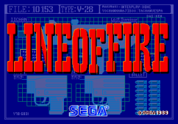 Line Of Fire (ARC)   © Sega 1989    1/5