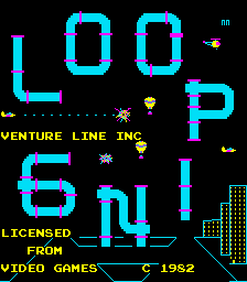 Looping (ARC)   © Video Games 1982    1/4