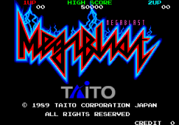 Megablast (ARC)   © Taito 1989    1/5