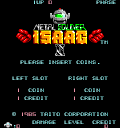 Metal Soldier Isaac II (ARC)   © Taito 1986    1/3