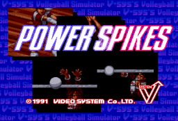 Power Spikes (ARC)   © Video System 1991    1/4