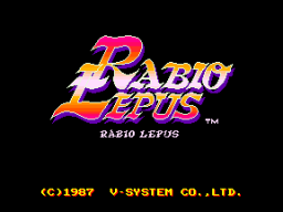 Rabio Lepus (ARC)   © Video System 1987    1/4