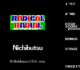 Radical Radial   © Nichibutsu 1981   (ARC)    1/3