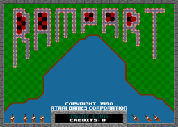 Rampart (ARC)   © Atari Games 1990    1/5