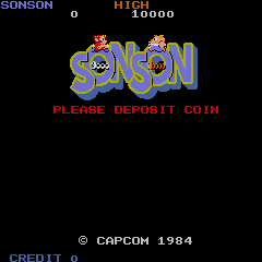 Son Son (ARC)   © Capcom 1984    1/4
