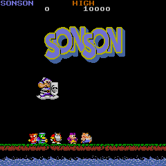 Son Son (ARC)   © Capcom 1984    4/4