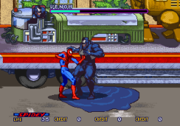 Spider-Man: The Videogame (ARC)   © Sega 1991    3/4