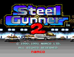Steel Gunner 2   © Namco 1991   (ARC)    1/4