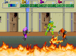 Teenage Mutant Ninja Turtles: The Arcade Game (ARC)   © Konami 1989    3/6