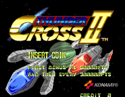 Thunder Cross II (ARC)   © Konami 1991    1/6