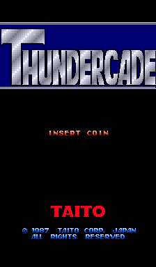 Thundercade (ARC)   © Taito 1987    1/7
