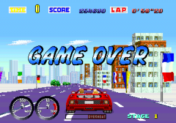Turbo Out Run (ARC)   © Sega 1989    4/5