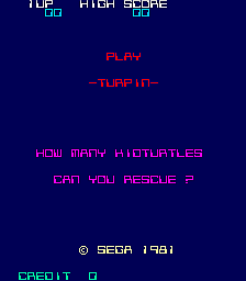 Turtles (ARC)   © Sega 1981    1/3