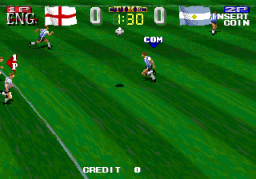 V-Goal Soccer (ARC)   © Tecmo 1994    2/3