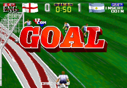 V-Goal Soccer (ARC)   © Tecmo 1994    3/3