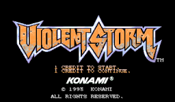 Violent Storm (ARC)   © Konami 1993    1/6