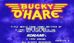 Bucky O'Hare (ARC)   © Konami 1992    1/3