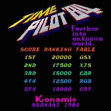 Time Pilot '84 (ARC)   © Konami 1984    1/4