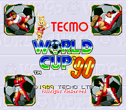 World Cup '90 (ARC)   © Tecmo 1989    1/5