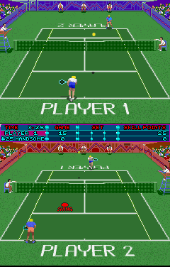 Hot Shots Tennis (ARC)   © Strata 1991    3/3