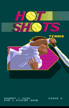 Hot Shots Tennis (ARC)   © Strata 1991    1/3