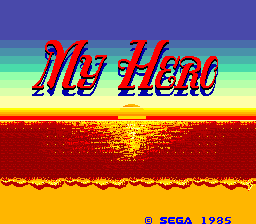 My Hero (ARC)   © Sega 1985    1/4