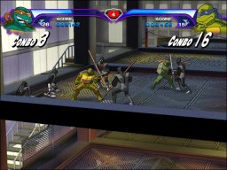 Teenage Mutant Ninja Turtles (2003)   © Konami 2003   (PS2)    2/4