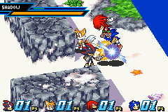 Sonic Battle (GBA)   © Sega 2003    2/6