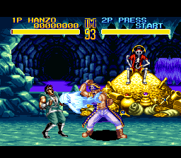 World Heroes 2 (SNES)   © Takara 1994    2/3