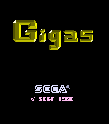 Gigas (ARC)   © Sega 1986    1/3
