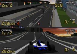 Virtua Racing: Flat Out (PS2)   © Sega 2004    2/4