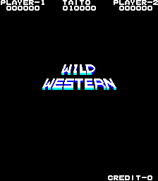 Wild Western (ARC)   © Taito 1982    1/3