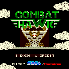 Combat Hawk (ARC)   © Sega 1987    1/3