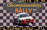 Championship Rally (2000) (LNX)   © Songbird Productions 2000    1/3