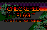 Checkered Flag (LNX)   © Atari Corp. 1991    1/3