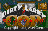 Dirty Larry: Renegade Cop (LNX)   © Atari Corp. 1992    1/4