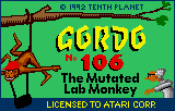 Gordo 106 (LNX)   © Atari Corp. 1991    1/3