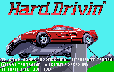 Hard Drivin' (LNX)   © Atari Corp. 1991    1/3
