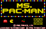 Ms. Pac-Man (LNX)   © Atari Corp. 1990    1/4