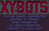 Xybots (LNX)   © Atari Corp. 1991    1/3