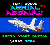 Aerial Assault (GG)   © Sega 1992    1/2