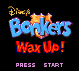 Bonkers: Wax Up! (GG)   © Sega 1995    1/2