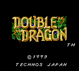Double Dragon (GG)   © Virgin 1993    1/1