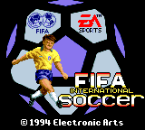 FIFA International Soccer (GG)   © EA 1994    1/2