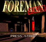 Foreman For Real (GG)   © Acclaim 1995    1/2