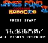 James Pond II: Codename Robocod (GG)   © U.S. Gold 1993    1/2
