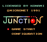 Junction (GG)   © Micronet 1991    1/2